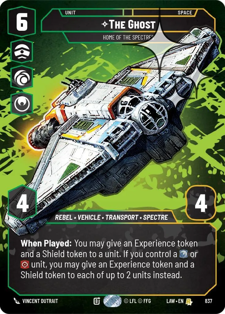 The Ghost - Home of the Spectres — A Lawless Time — Star Wars: Unlimited