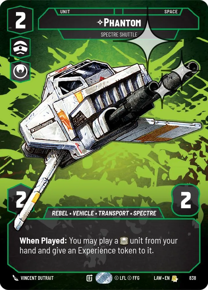 Phantom - Spectre Shuttle — A Lawless Time — Star Wars: Unlimited