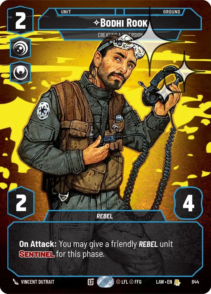 Bodhi Rook - Creating a Diversion — A Lawless Time — Star Wars: Unlimited