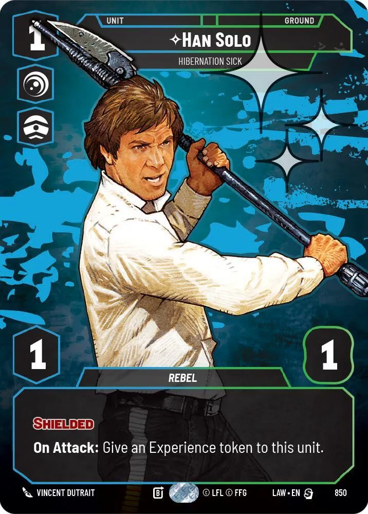Han Solo - Mal De L'Hibernation — A Lawless Time — Star Wars: Unlimited