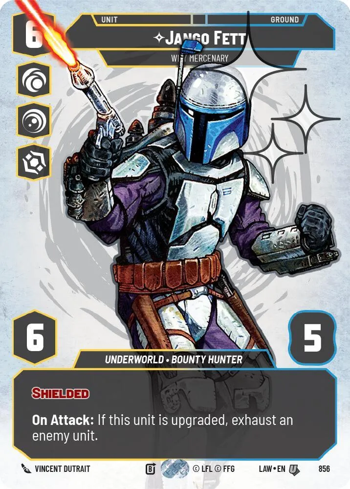 Jango Fett - Mercenaire Astucieux — A Lawless Time — Star Wars: Unlimited