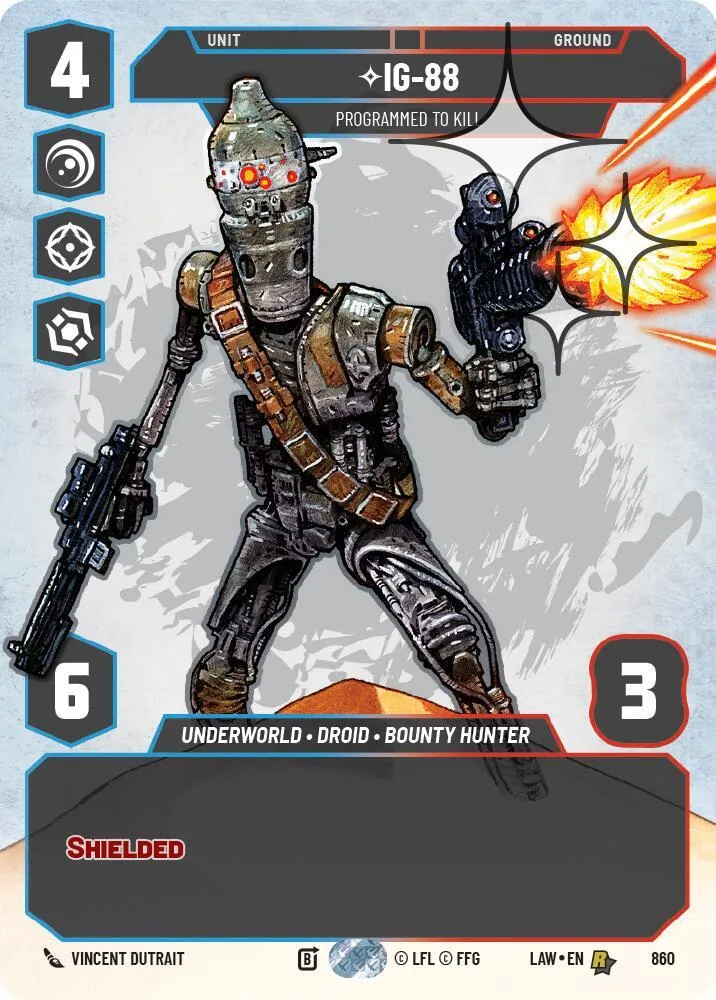 IG-88 - Programmed to Kill — A Lawless Time — Star Wars: Unlimited
