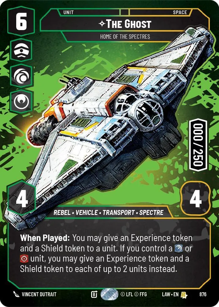The Ghost - Home of the Spectres — A Lawless Time — Star Wars: Unlimited