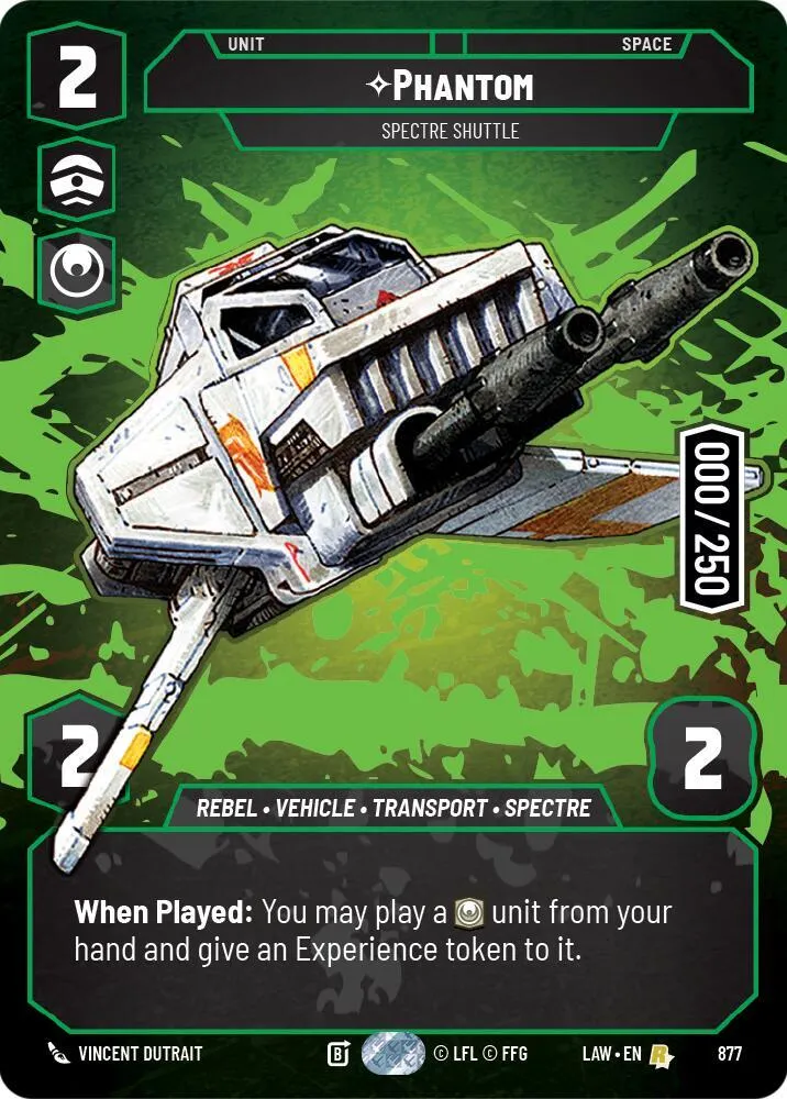 Phantom - Spectre Shuttle — A Lawless Time — Star Wars: Unlimited