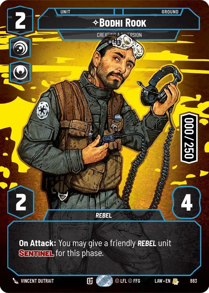 Bodhi Rook - Creating a Diversion — A Lawless Time — Star Wars: Unlimited