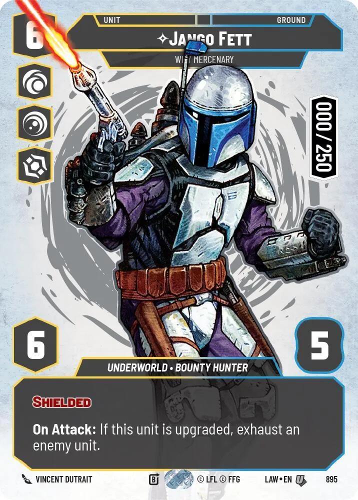Jango Fett - Wily Mercenary — A Lawless Time — Star Wars: Unlimited