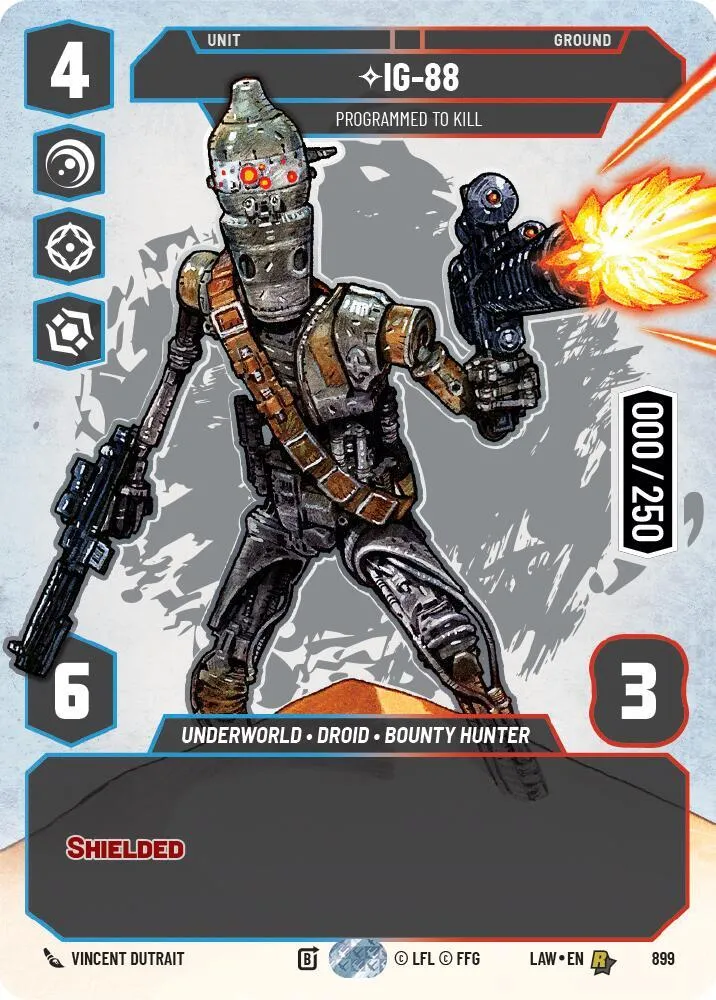 IG-88 - Programmed to Kill — A Lawless Time — Star Wars: Unlimited