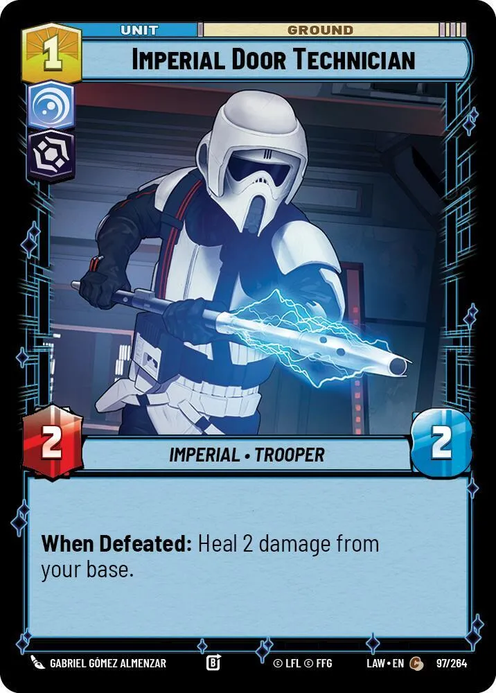 Technicien Impérial de la Porte — A Lawless Time — Star Wars: Unlimited