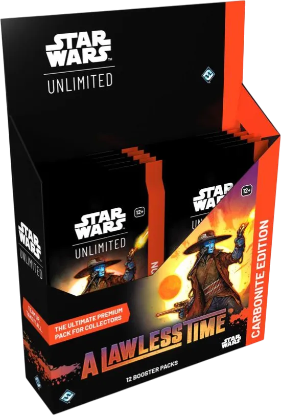 A Lawless Time Carbonite Edition - Booster Display — A Lawless Time — Star Wars: Unlimited