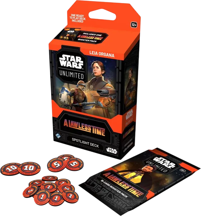 A Lawless Time - Spotlight Deck: Leia Organa — A Lawless Time — Star Wars: Unlimited