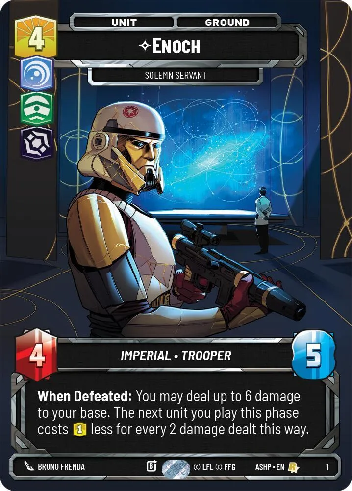 Enoch - Solemn Servant — Ashes of the Empire - Weekly Play Promos — Star Wars: Unlimited