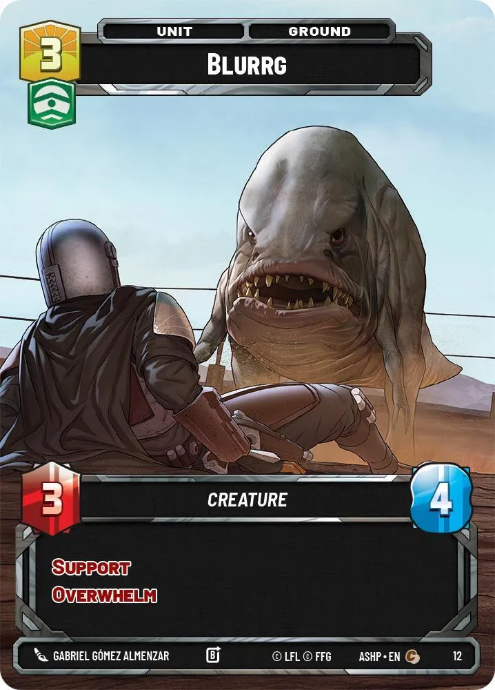 Blurrg — Ashes of the Empire - Weekly Play Promos — Star Wars: Unlimited