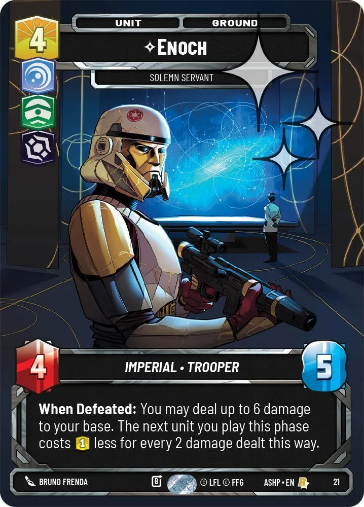 Enoch - Solemn Servant — Ashes of the Empire - Weekly Play Promos — Star Wars: Unlimited