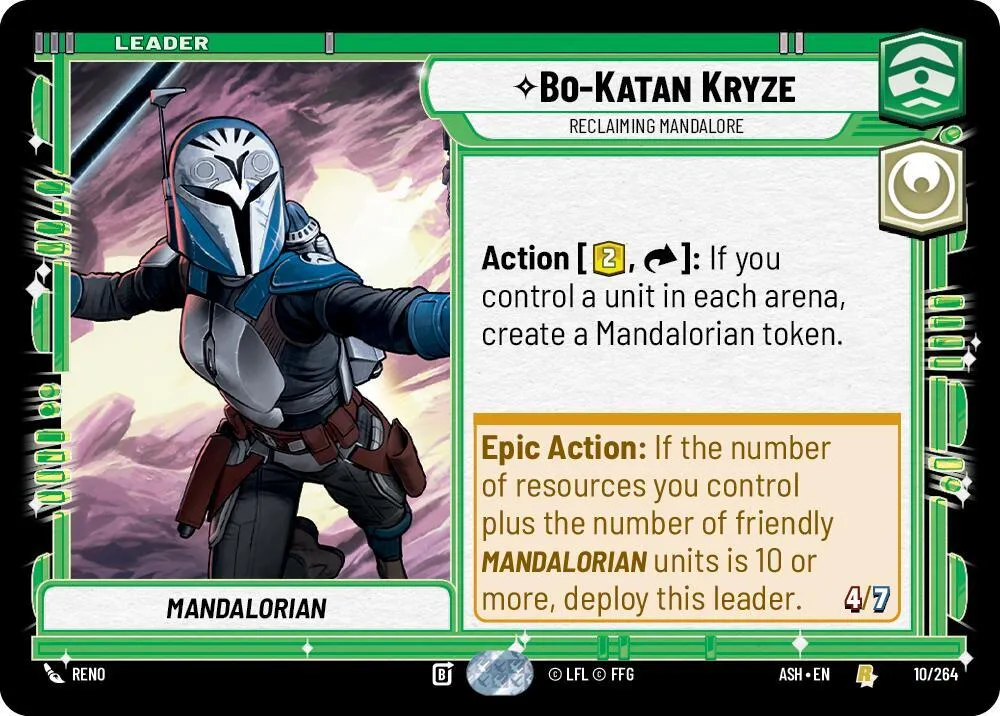 Bo-Katan Kryze - Reconquérir Mandalore — Ashes of the Empire — Star Wars: Unlimited