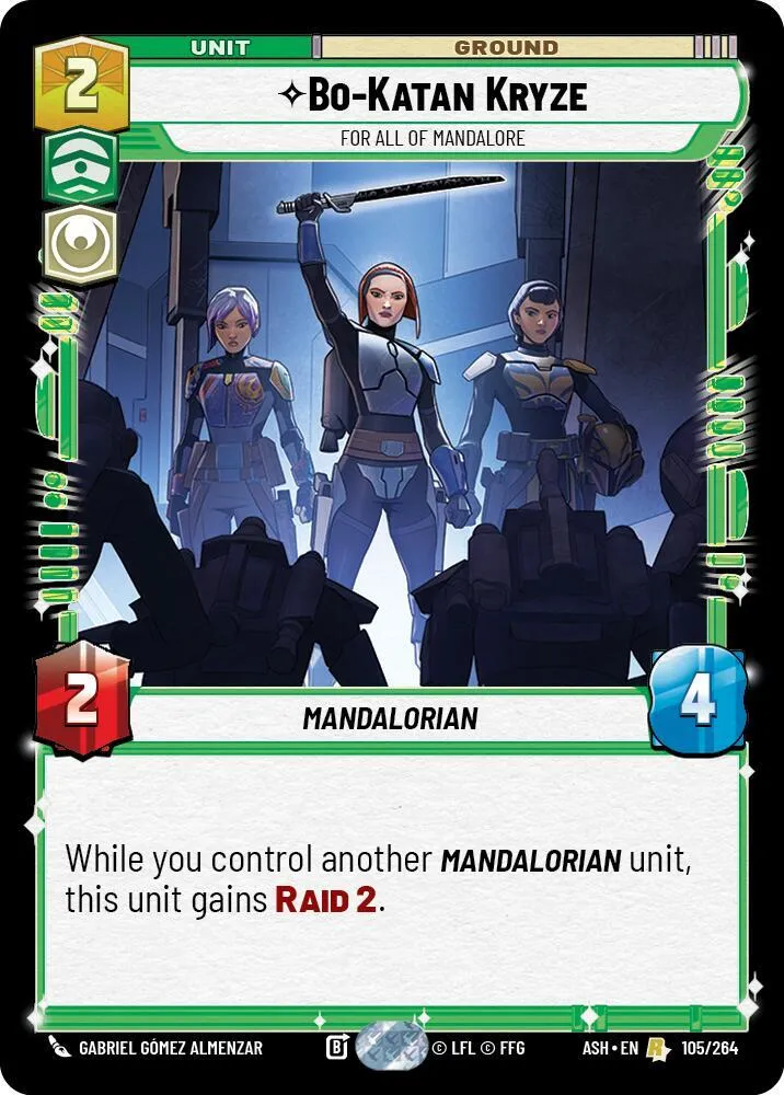 Bo-Katan Kryze - Pour Tous Ceux De Mandalore — Ashes of the Empire — Star Wars: Unlimited
