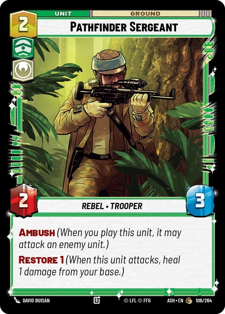 Sergent Arpenteur — Ashes of the Empire — Star Wars: Unlimited
