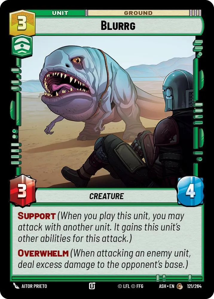 Blurrg — Ashes of the Empire — Star Wars: Unlimited