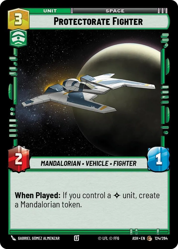 Chasseur du Protectorat — Ashes of the Empire — Star Wars: Unlimited