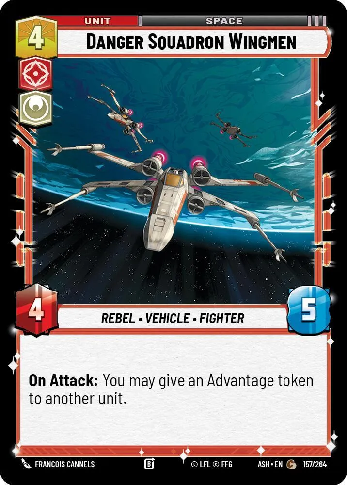 Ailiers de l'Escadron Danger — Ashes of the Empire — Star Wars: Unlimited