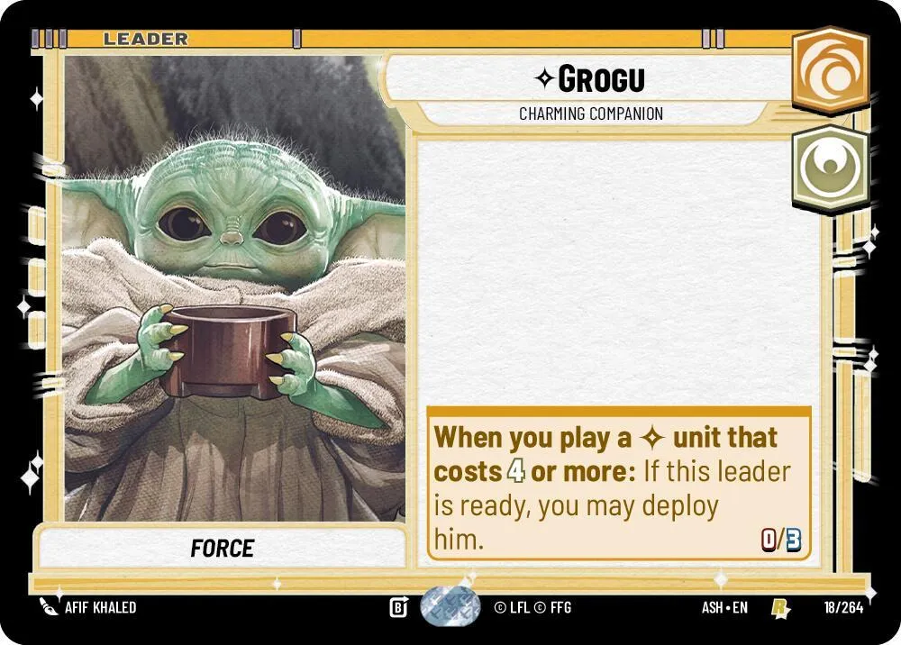 Grogu - Charming Companion — Ashes of the Empire — Star Wars: Unlimited