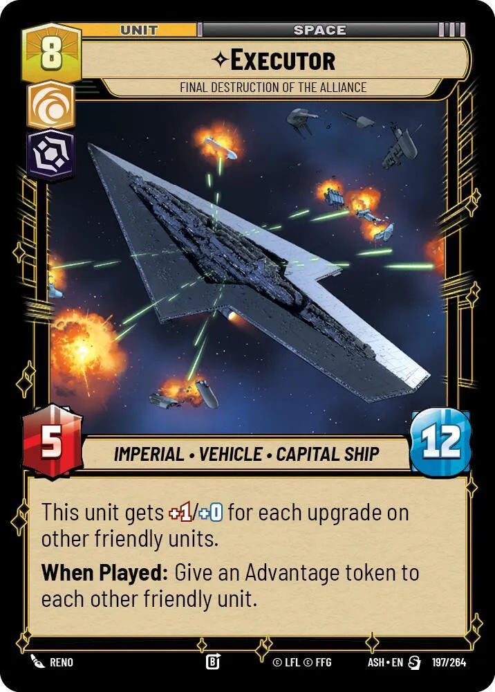 Executor - Final Destruction of the Alliance — Ashes of the Empire — Star Wars: Unlimited