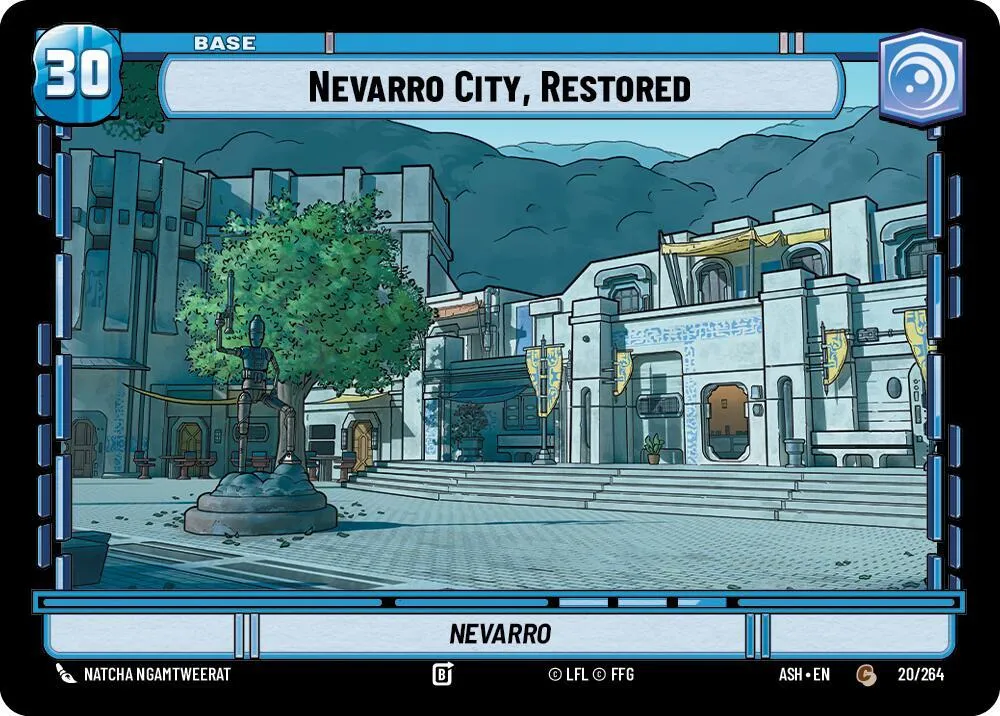 Nevarro City, Restored // Advantage — Ashes of the Empire — Star Wars: Unlimited