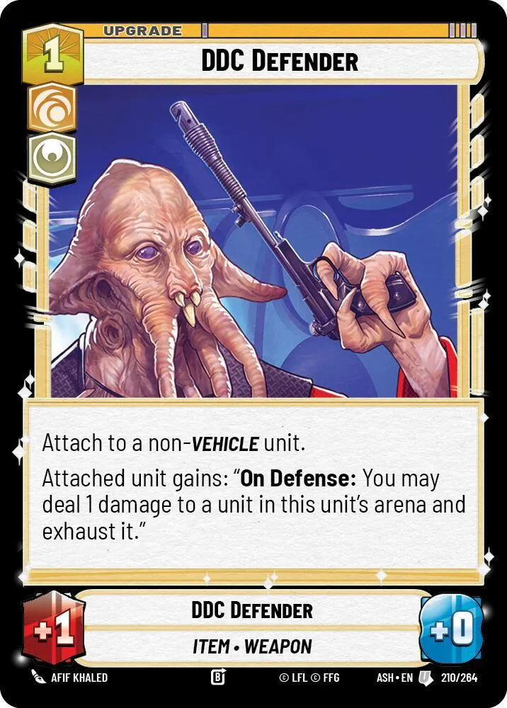 Defender du CDD — Ashes of the Empire — Star Wars: Unlimited