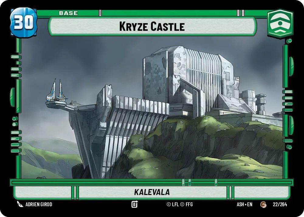 Kryze Castle // Mandalorian — Ashes of the Empire — Star Wars: Unlimited
