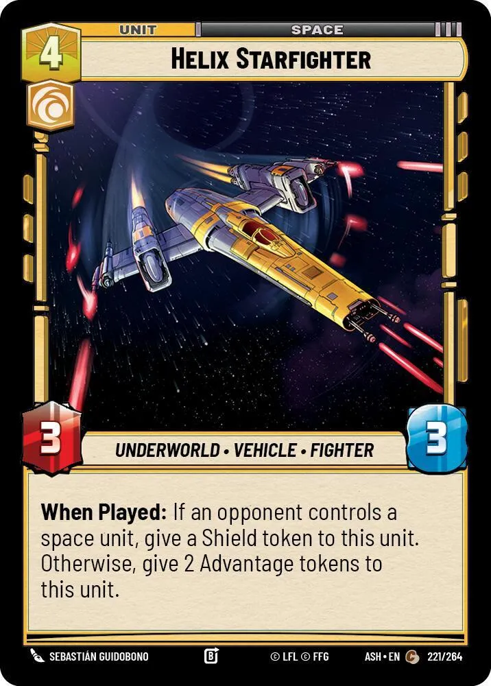 Chasseur Helix — Ashes of the Empire — Star Wars: Unlimited