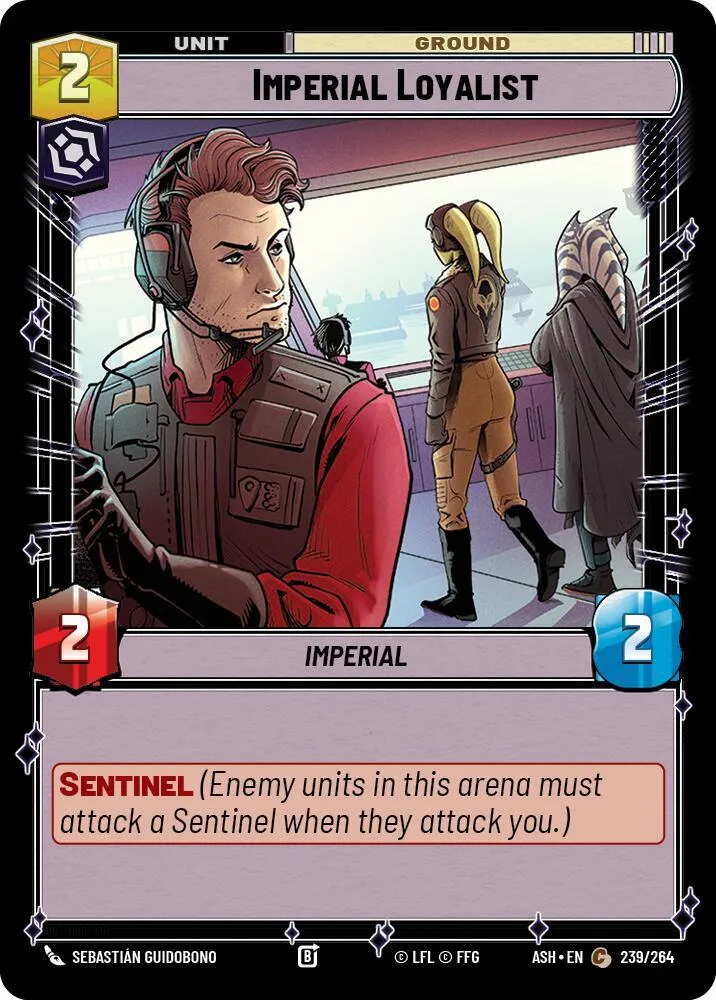Loyaliste Impérial — Ashes of the Empire — Star Wars: Unlimited