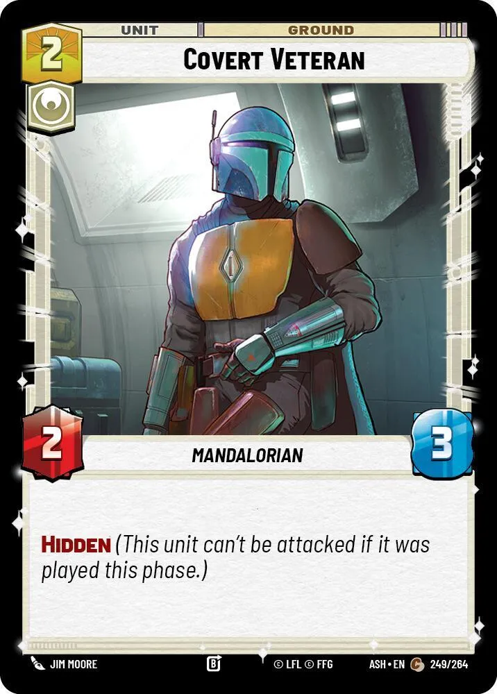 Vétéran Clandestin — Ashes of the Empire — Star Wars: Unlimited