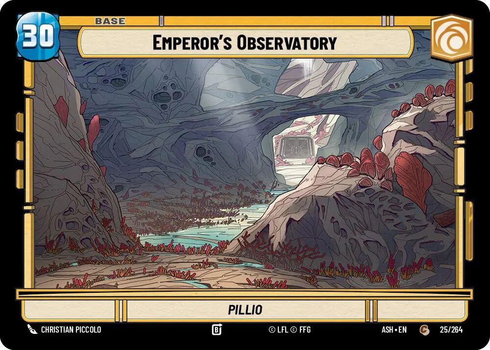 Observatoire de l'Empereur — Ashes of the Empire — Star Wars: Unlimited