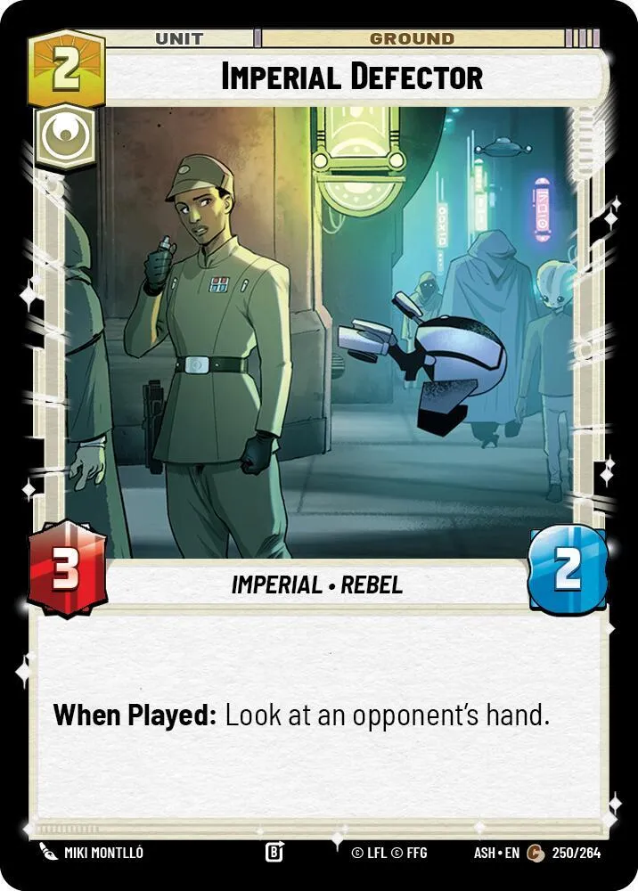 Déserteur Impérial — Ashes of the Empire — Star Wars: Unlimited