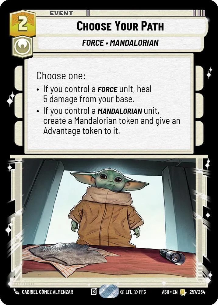 Choisis ton Chemin — Ashes of the Empire — Star Wars: Unlimited