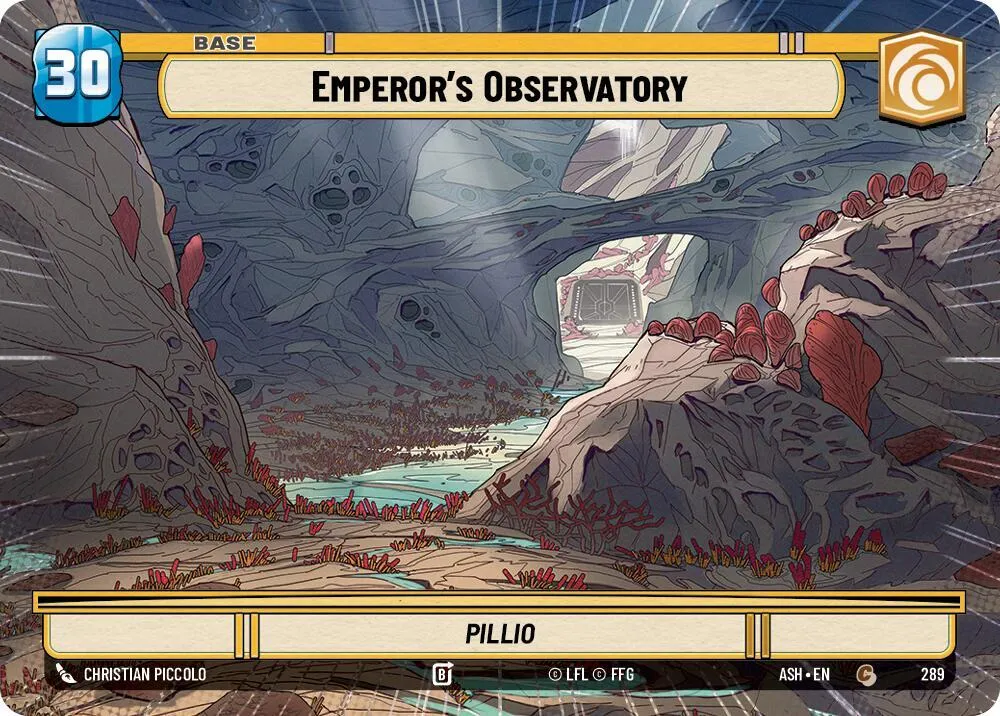 Observatoire de l'Empereur — Ashes of the Empire — Star Wars: Unlimited