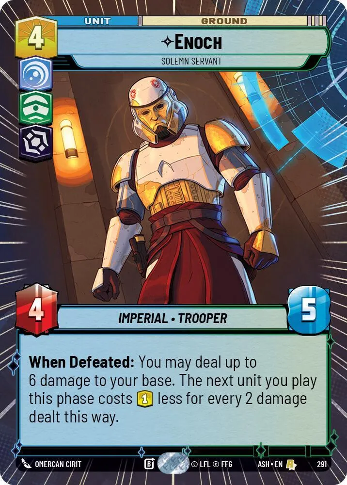 Enoch - Serviteur Cérémonieux — Ashes of the Empire — Star Wars: Unlimited
