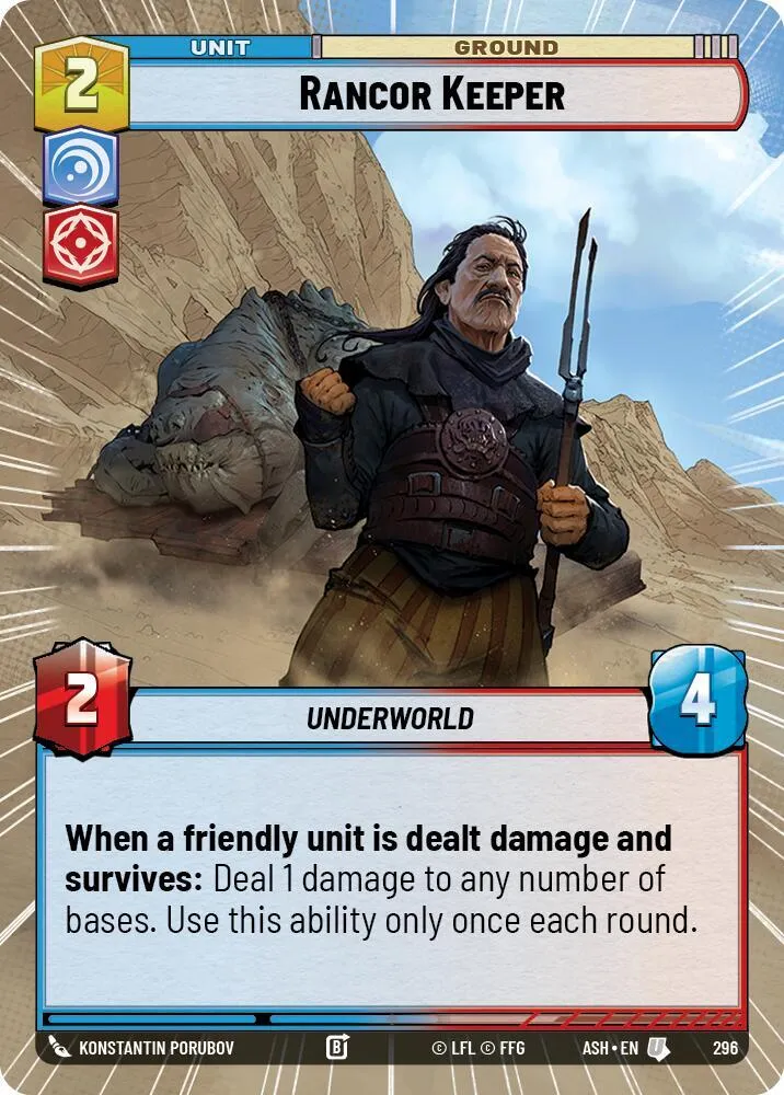 Gardien de Rancor — Ashes of the Empire — Star Wars: Unlimited