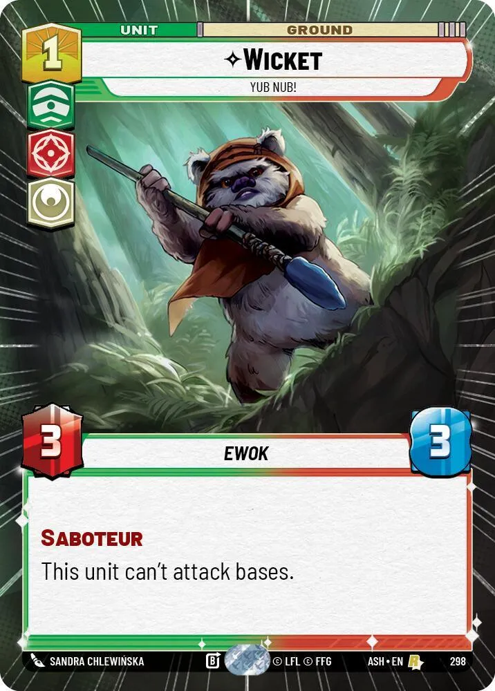 Wicket - Yub Nub ! — Ashes of the Empire — Star Wars: Unlimited