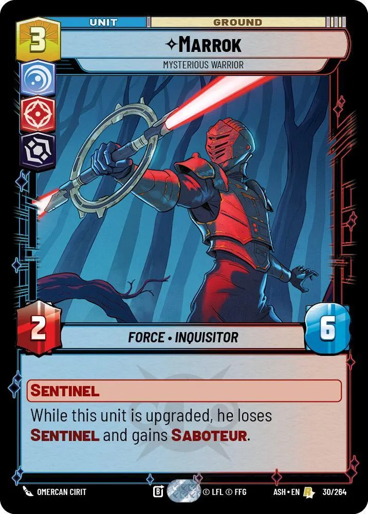 Marrok - Guerrier Mystérieux — Ashes of the Empire — Star Wars: Unlimited