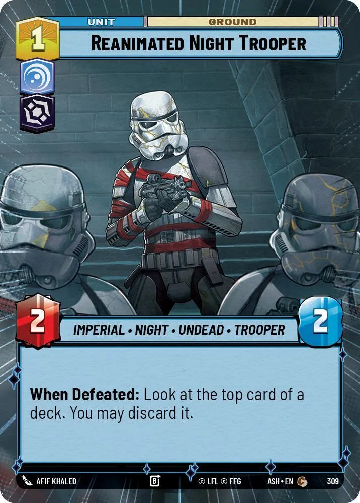 Night Trooper Réanimé — Ashes of the Empire — Star Wars: Unlimited