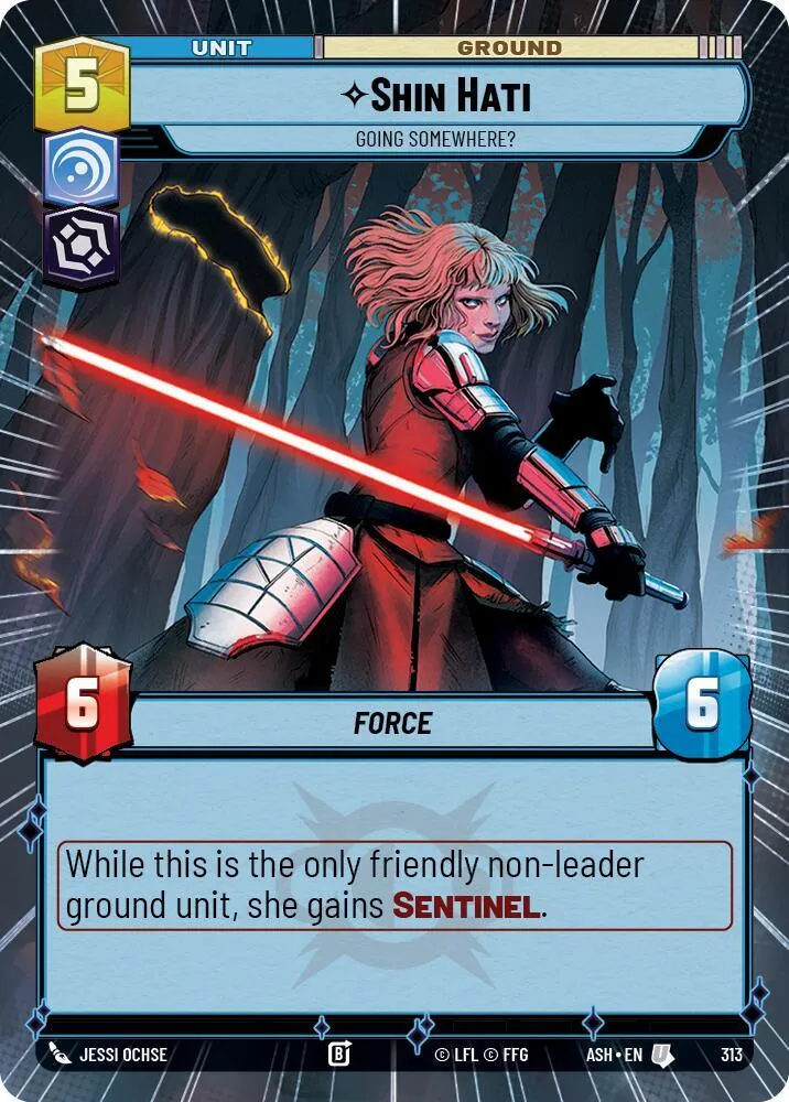 Shin Hati - Tu Vas Quelque Part ? — Ashes of the Empire — Star Wars: Unlimited