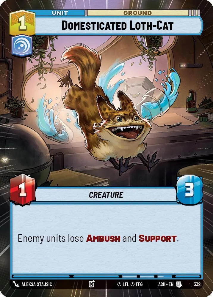 Loth-Chat Domestiqué — Ashes of the Empire — Star Wars: Unlimited