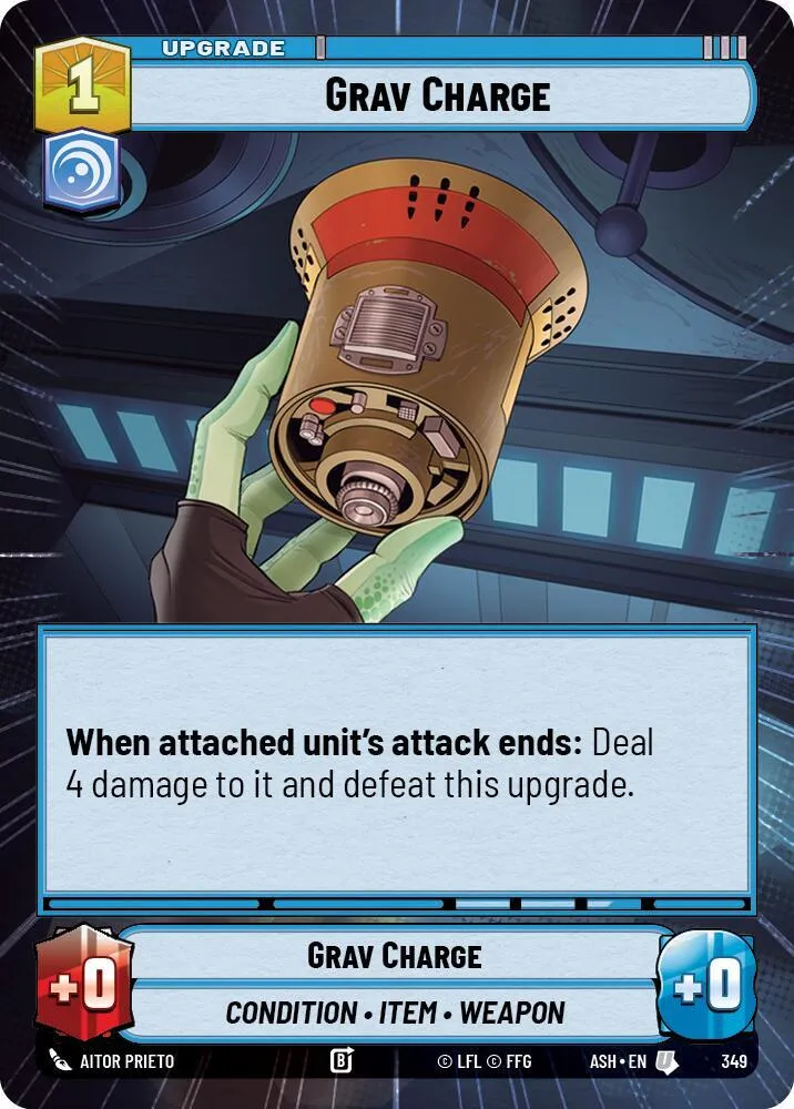 Grav Charge — Ashes of the Empire — Star Wars: Unlimited