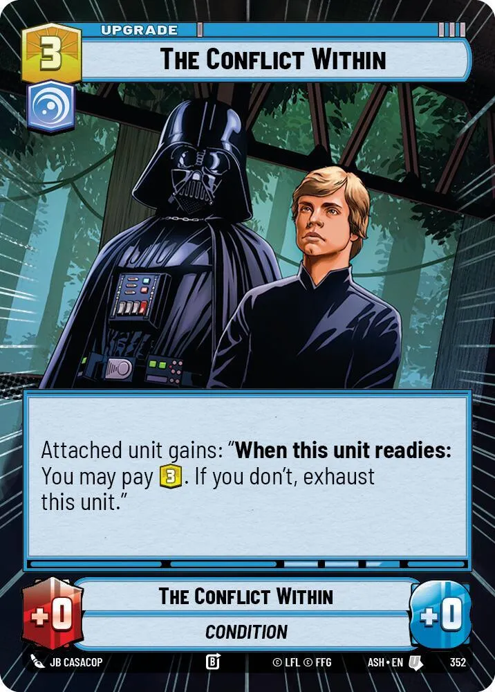 Le Conflit Intérieur — Ashes of the Empire — Star Wars: Unlimited