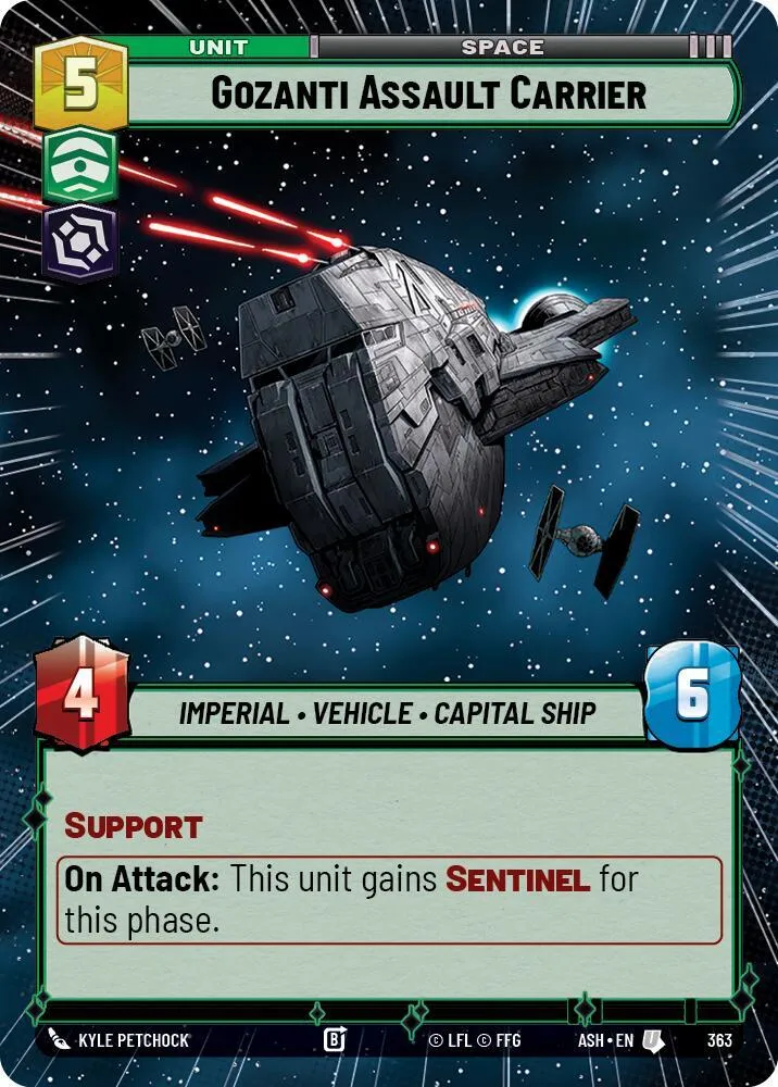 Transport d'Assaut Gozanti from Ashes of the Empire - Star Wars: Unlimited