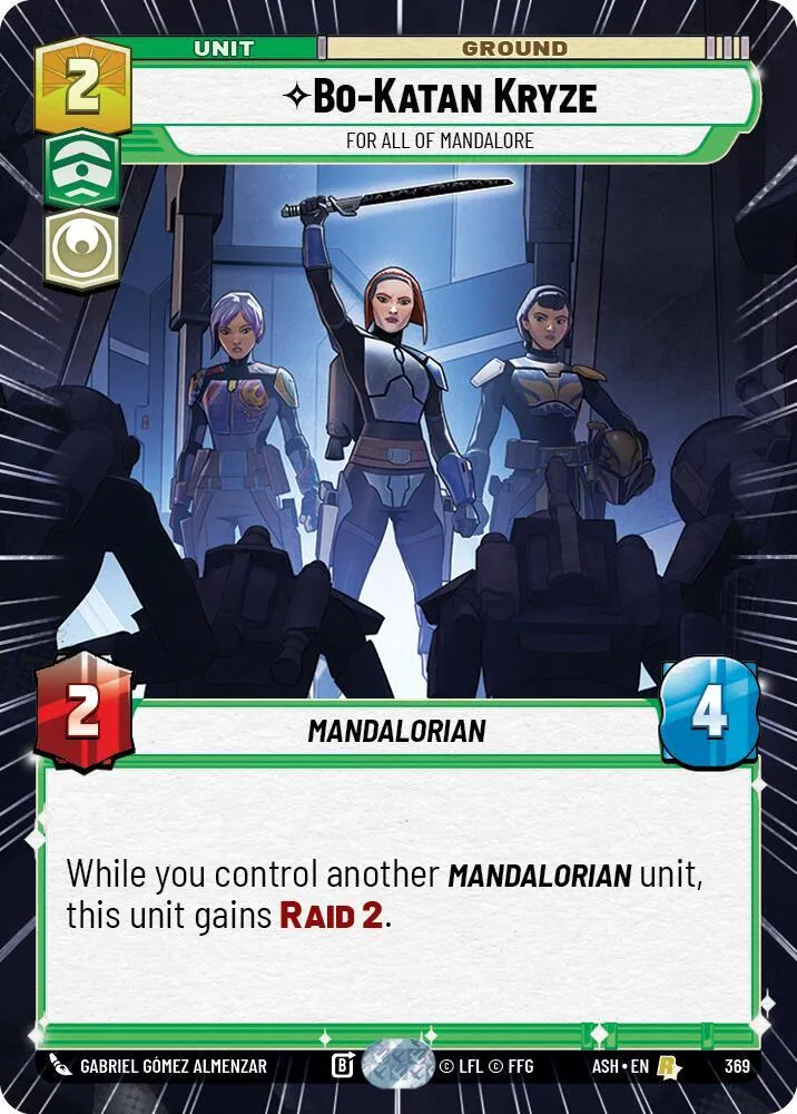 Bo-Katan Kryze - Pour Tous Ceux De Mandalore — Ashes of the Empire — Star Wars: Unlimited