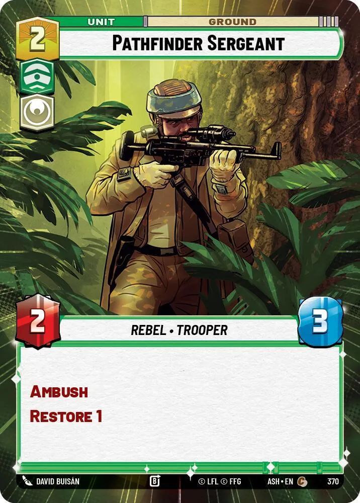 Sergent Arpenteur — Ashes of the Empire — Star Wars: Unlimited
