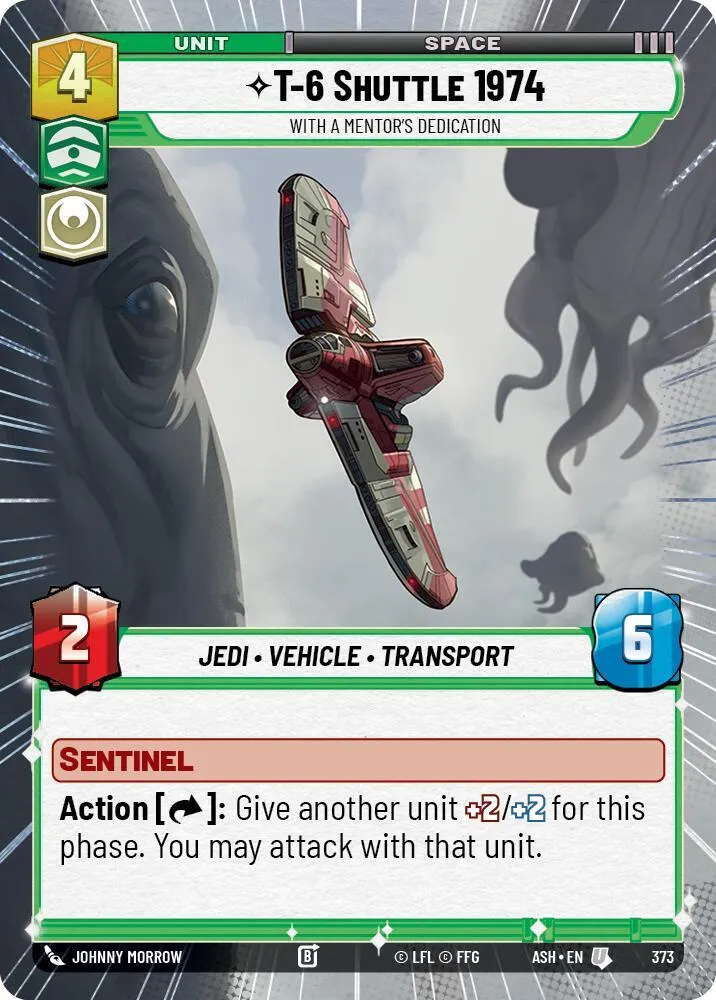 Navette T-6 1974 - Avec Le Dévouement D'Un Mentor — Ashes of the Empire — Star Wars: Unlimited