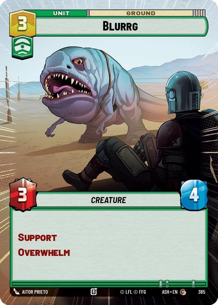 Blurrg — Ashes of the Empire — Star Wars: Unlimited