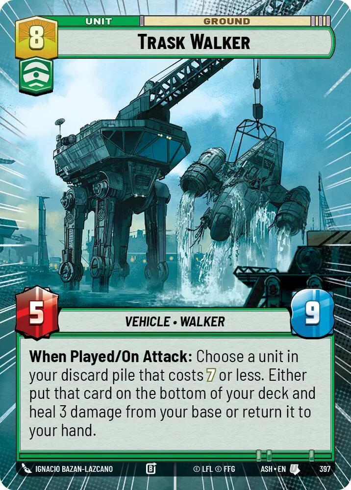 Trask Walker from Ashes of the Empire - Star Wars: Unlimited